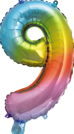 Decorata Party foliopallo Rainbow 35 cm No. 9