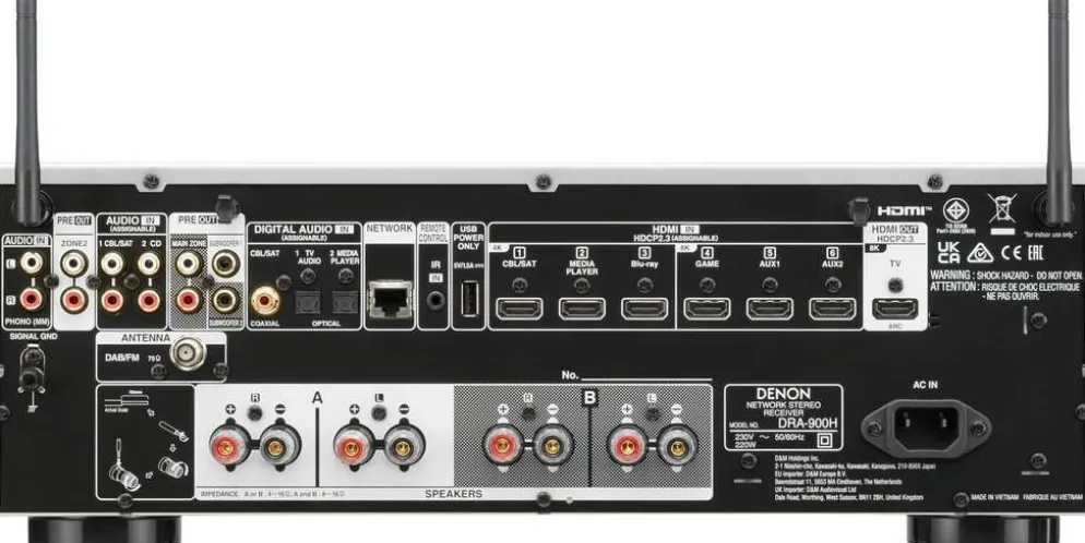 Denon vahvistin DRA-900H HEOS
