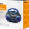 Denver kannettava CD-radio TCL-212BTBU musta/sininen