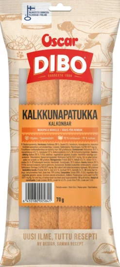 DIBO Kalkkunapatukka 70 g koirille