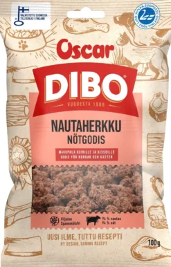 DIBO Nautaherkku koirille ja kissoille 100 g