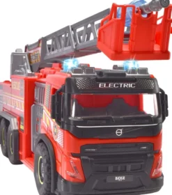 Dickie Toys Jättikokoinen Paloauto, 57 cm, manuaalinen vesiruisku, valo- ja äänitoiminto