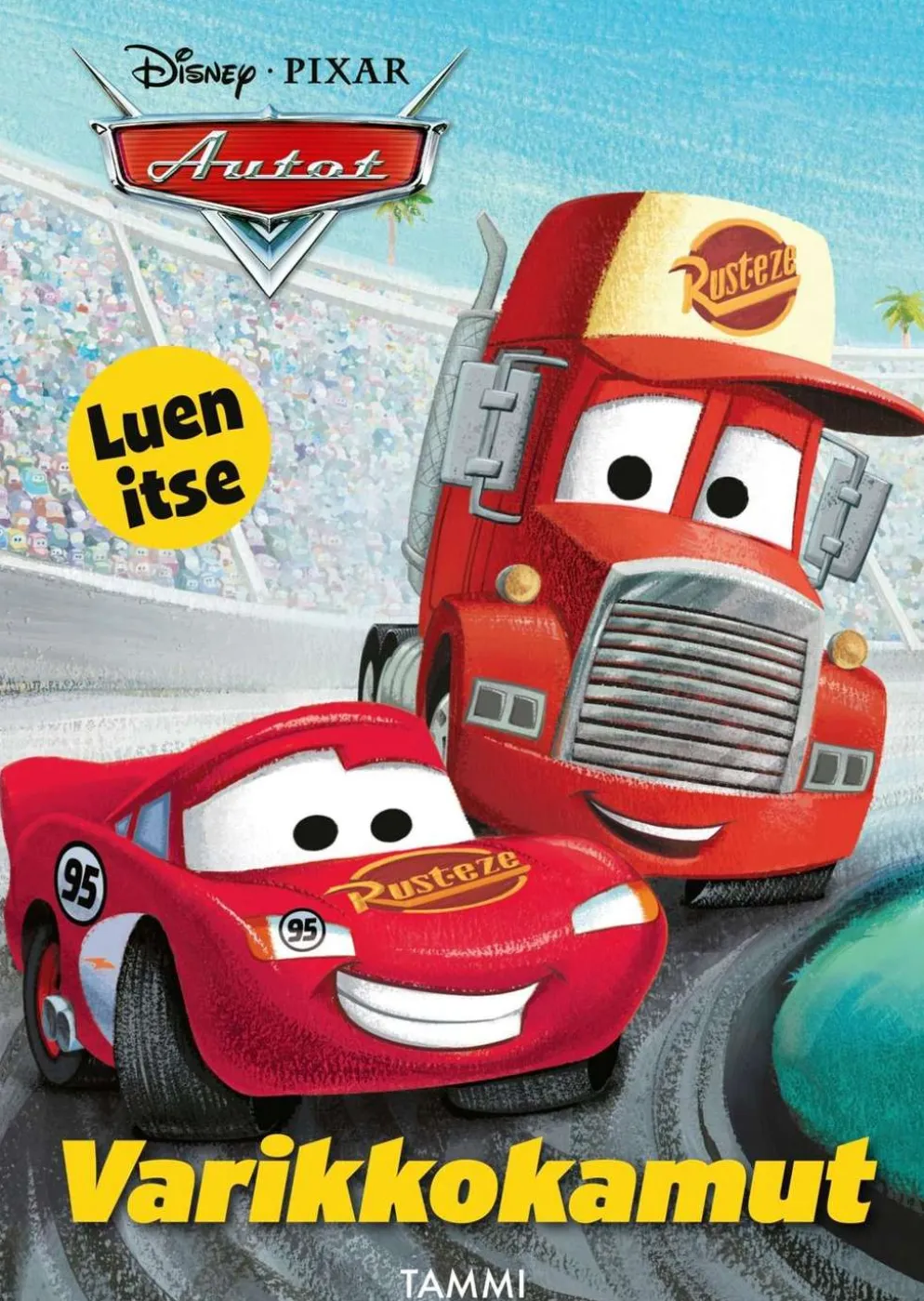 Disney Pixar Autot. Varikkokamut. Luen itse