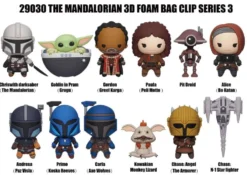 3D Mandalorian Klipsihahmo (6,5cm)
