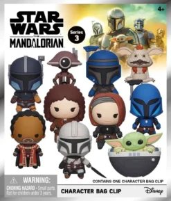 3D Mandalorian Klipsihahmo (6,5cm)