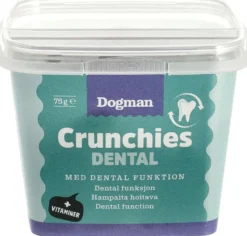 Dogman Crunchies dental kissanherkut 75g