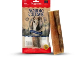 Dogman Nordic Chews Roll pururulla medium 15cm 1-pack 55g