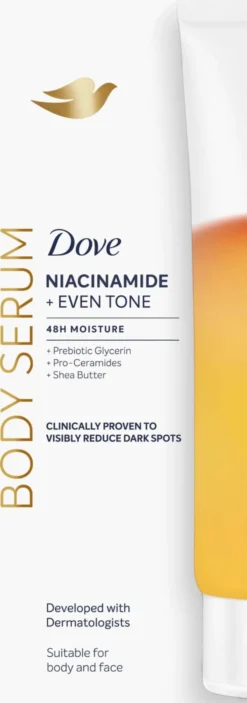 Dove Niacinamide + Even Tone vartaloseerumi 200 ml
