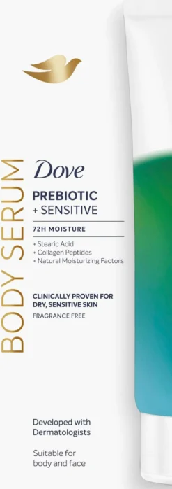 Dove Prebiotic + Sensitive vartaloseerumi 200 ml