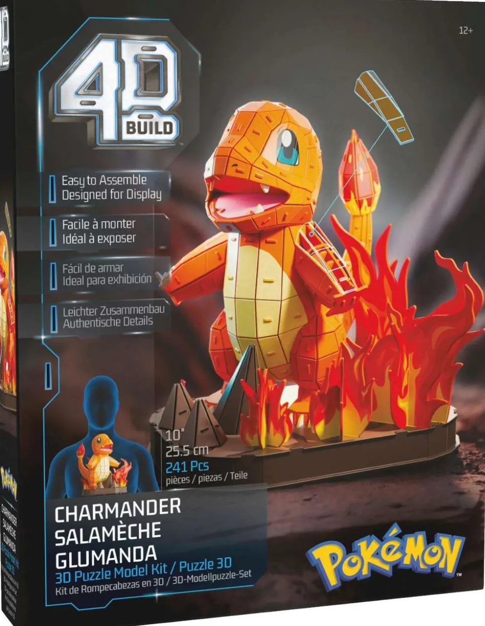 4D Puzzles Pokemon 30 cm - Charmander