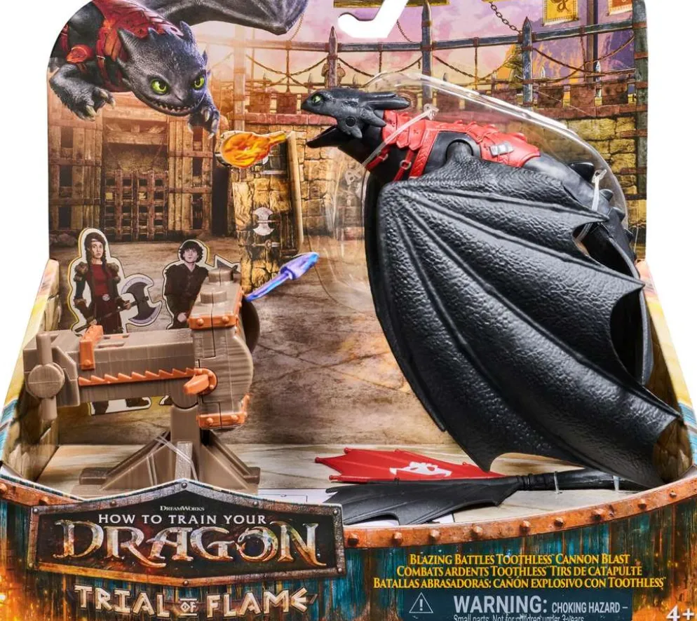 Dragons Blazing Kanuuna ja Hampaaton