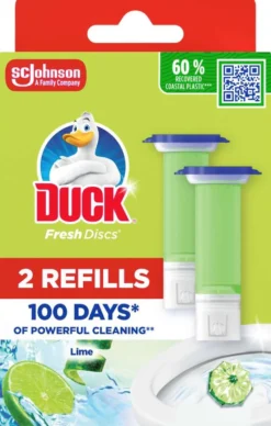 Duck Fresh Discs 2x36ml lime zest täyttöpakkaus