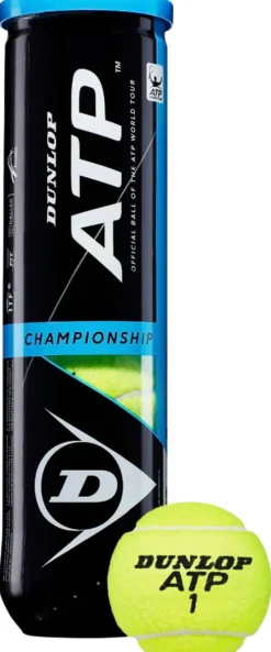 Dunlop ATP Champion tennispallo 4 palloa/ purkki