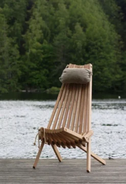 EcoFurn® Ekotuoli + tyyny, tammi öljytty
