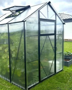 Ecoslider kasvihuone Lux 2.0 X 9.7