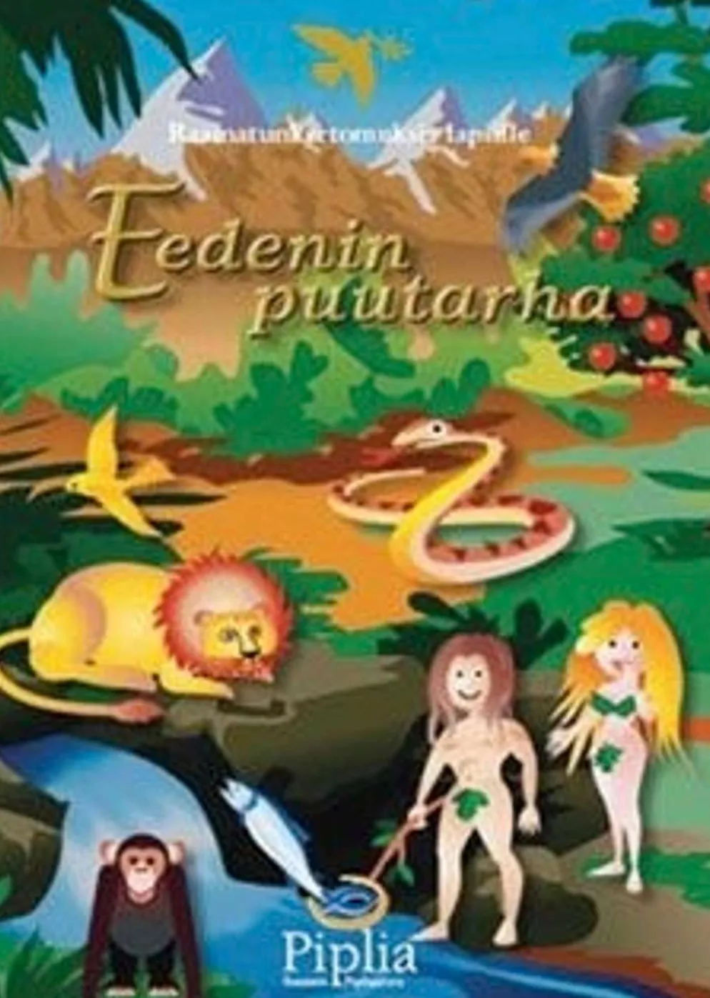 Eedenin puutarha (vihkonen, tarra-arkki+cd)