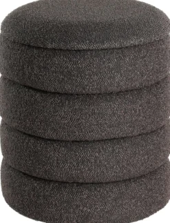 EGLO jakkara Ampahaka Ø40 cm harmaa