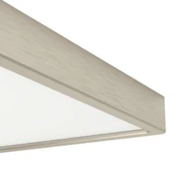 EGLO kattovalaisin Fueva 6 LED 13W CCT 29x29 cm nikkeli