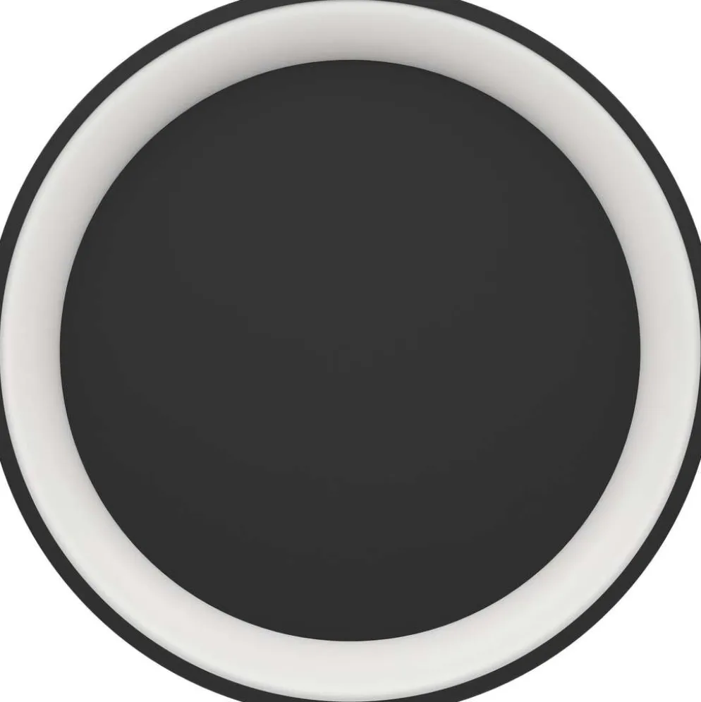 EGLO kattovalaisin Loretello LED 12W 35 cm musta/valkoinen