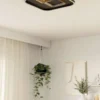 EGLO kattovalaisin Tiriolo LED 162W;92W 38x38 cm musta/kulta