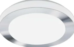 EGLO kylpyhuonekattovalaisin LED CARPI 3X7,3W led 3000K kromi/valkoinen IP44