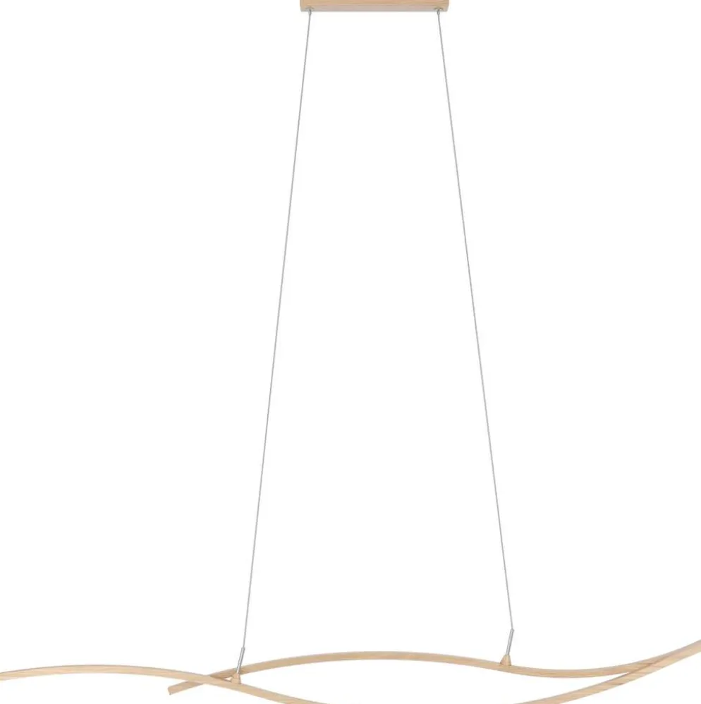 EGLO riippuvalaisin Grisolia LED 20W puu/valkoinen