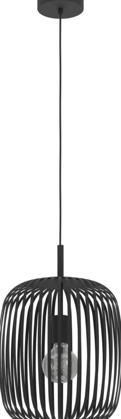 EGLO Riippuvalaisin Romazzina 40W Ø32,5cm musta