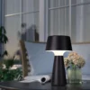 EGLO ulkopöytävalaisin SCORRANO LED 29 x 13 cm, 3 W, ladattava, musta, IP44