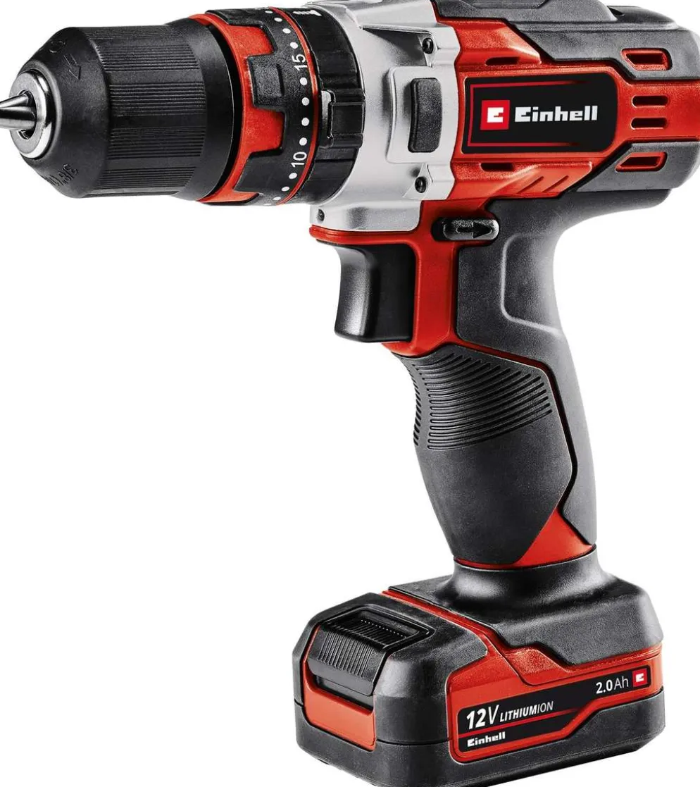 Einhell akkuiskuporakone TE-CD 12/1 Li-i (2x2,0Ah)