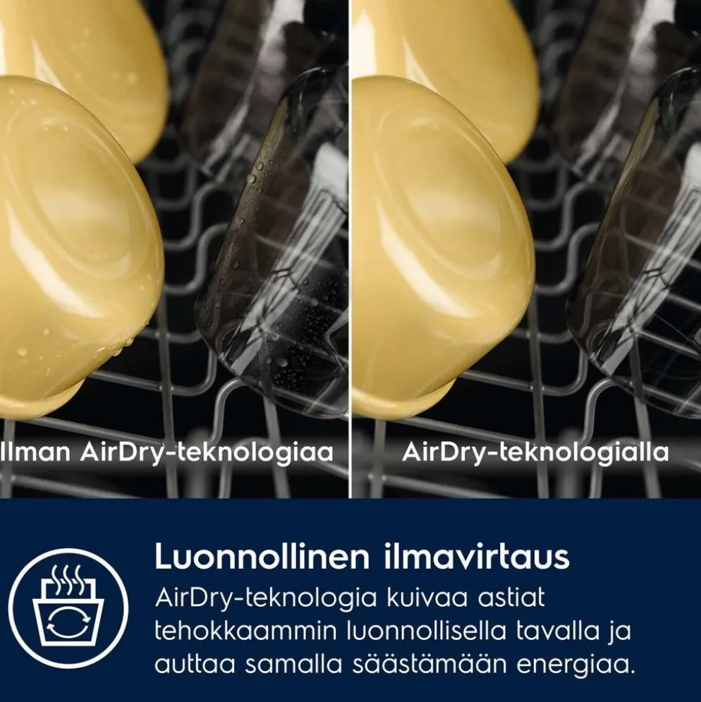 Electrolux astianpesukone ESA12100SW 45 cm leveä