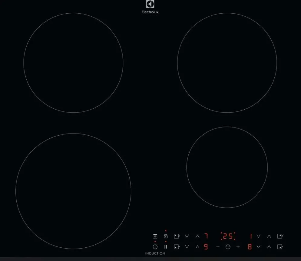 Electrolux induktiotaso HOI630MF musta reunus