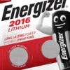 Energizer Lithium CR2016 2 kpl