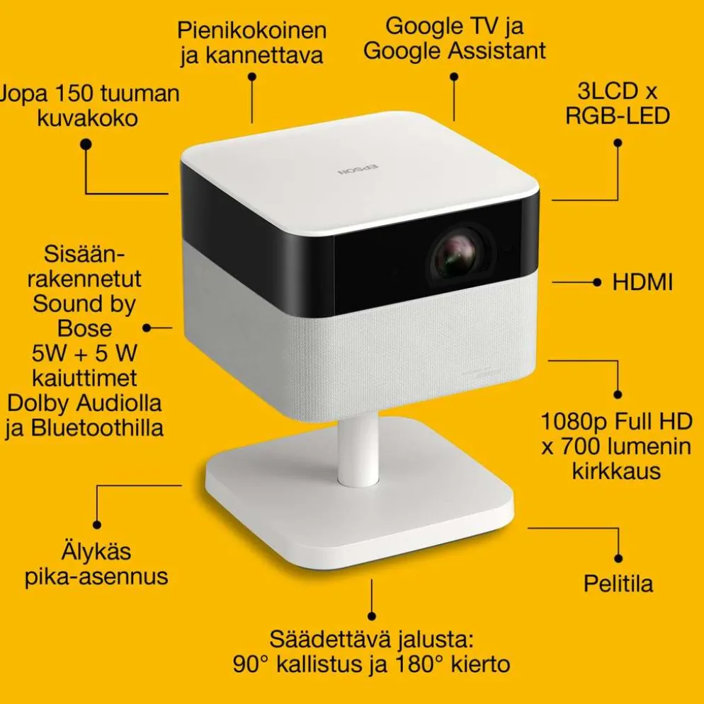 Epson Lifestudio Flex -projektori EF-71