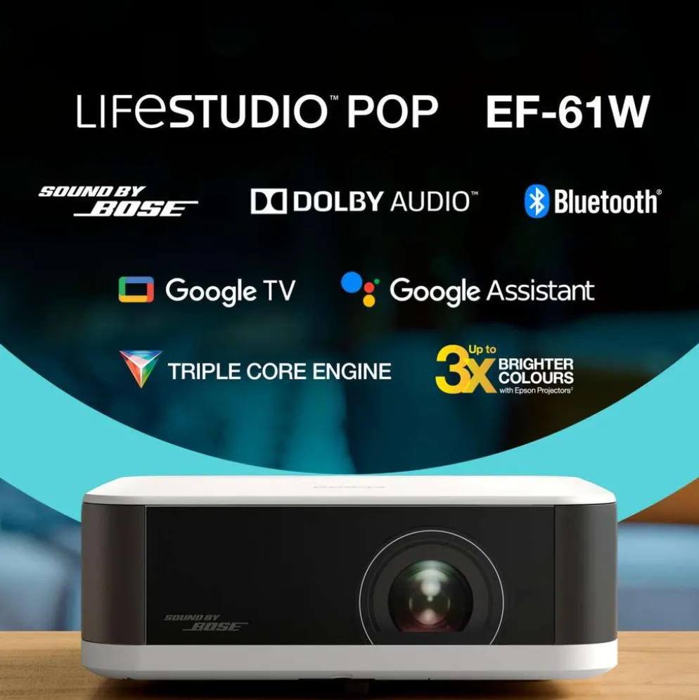 Epson Lifestudio Pop -projektori EF-61W
