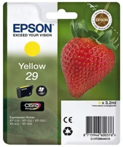 Epson mustepatruuna 29 keltainen