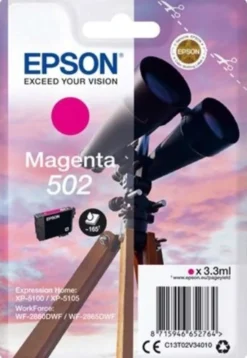 Epson 502 mustepatruuna mangenta