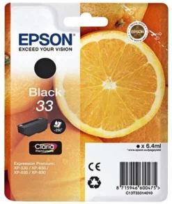 Epson mustepatruuna musta 33