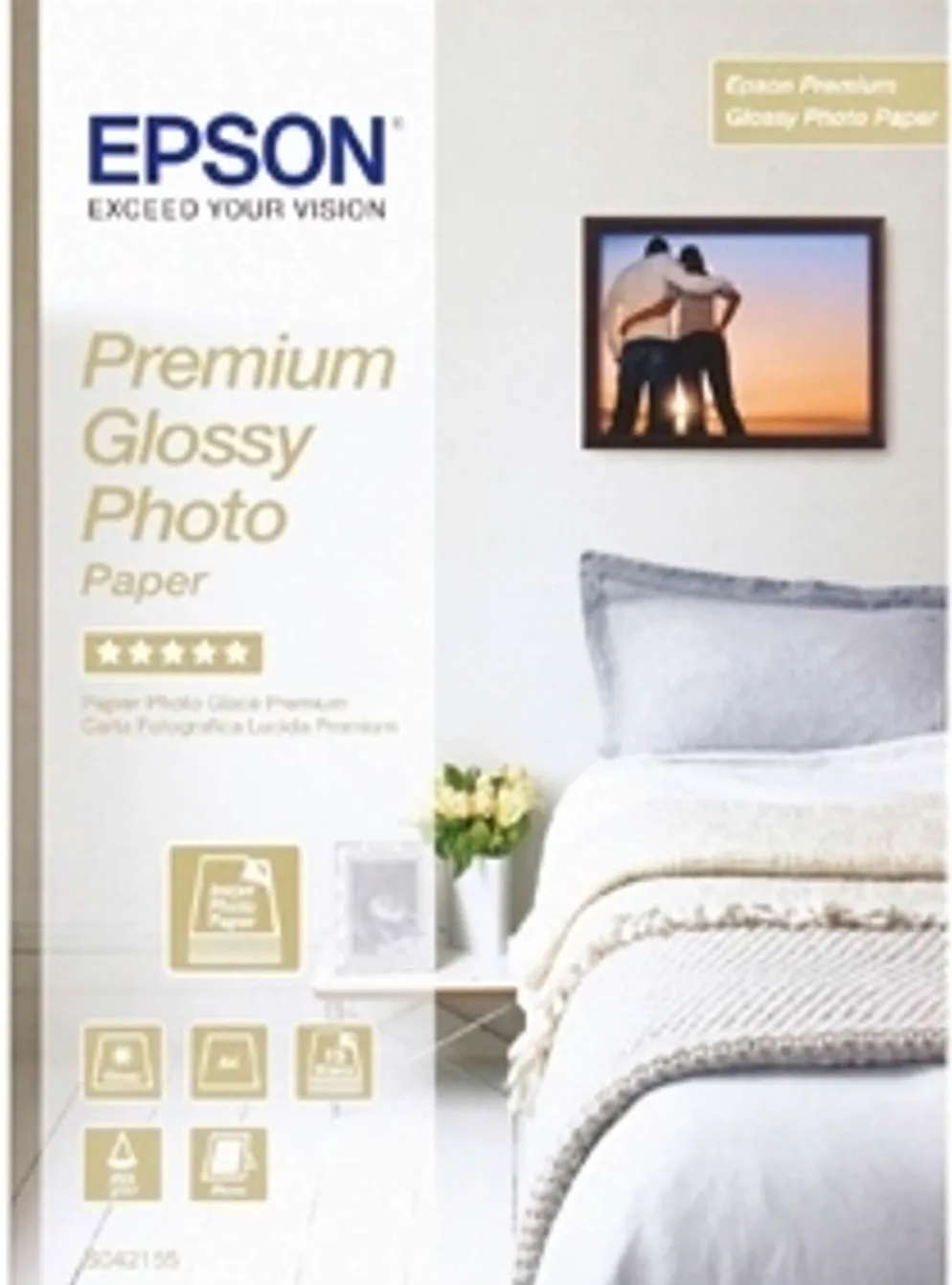 Epson Premium Glossy valokuvapaperi A4