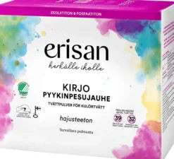 Erisan Hajusteeton Kirjo Pyykinpesujauhe 1,5 kg