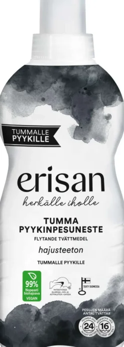 Erisan Hajusteeton Tumma Pyykinpesuneste 850 ml