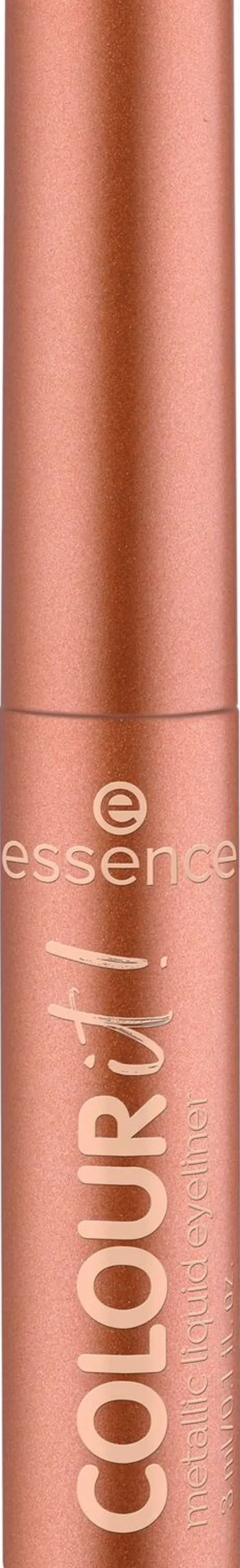 essence COLOUR it! metallic liquid liner 01 Burnished Bronze 3 ml