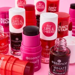 essence WHAT A TINT! staining lip & cheek tint 10 Raspberry Vibes 5 g
