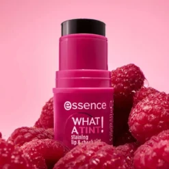 essence WHAT A TINT! staining lip & cheek tint 10 Raspberry Vibes 5 g