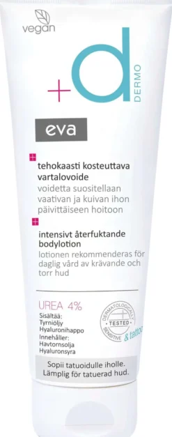 Eva dermo kosteuttava vartalovoide 250 ml