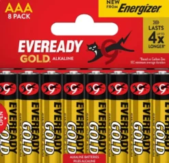 Eveready paristo Gold AAA 8 kpl