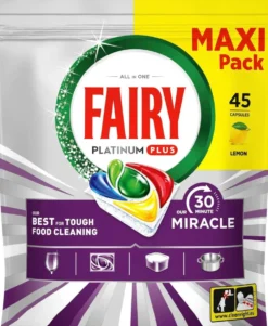 Fairy Platinum Plus All in One 30 Minute Miracle 45kpl konetiskitabletti