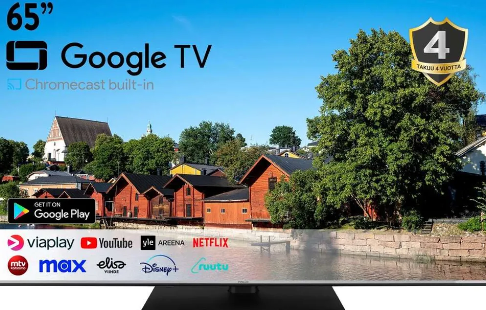 Finlux 65" 4K UHD Android Smart LED TV 65G9.3GCMB