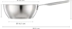 Fiskars All Steel kastikekasari 2L/20 cm
