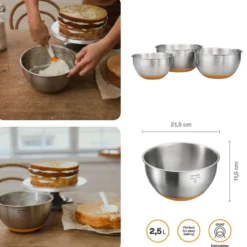Fiskars FF leivontakulho 2,5 l