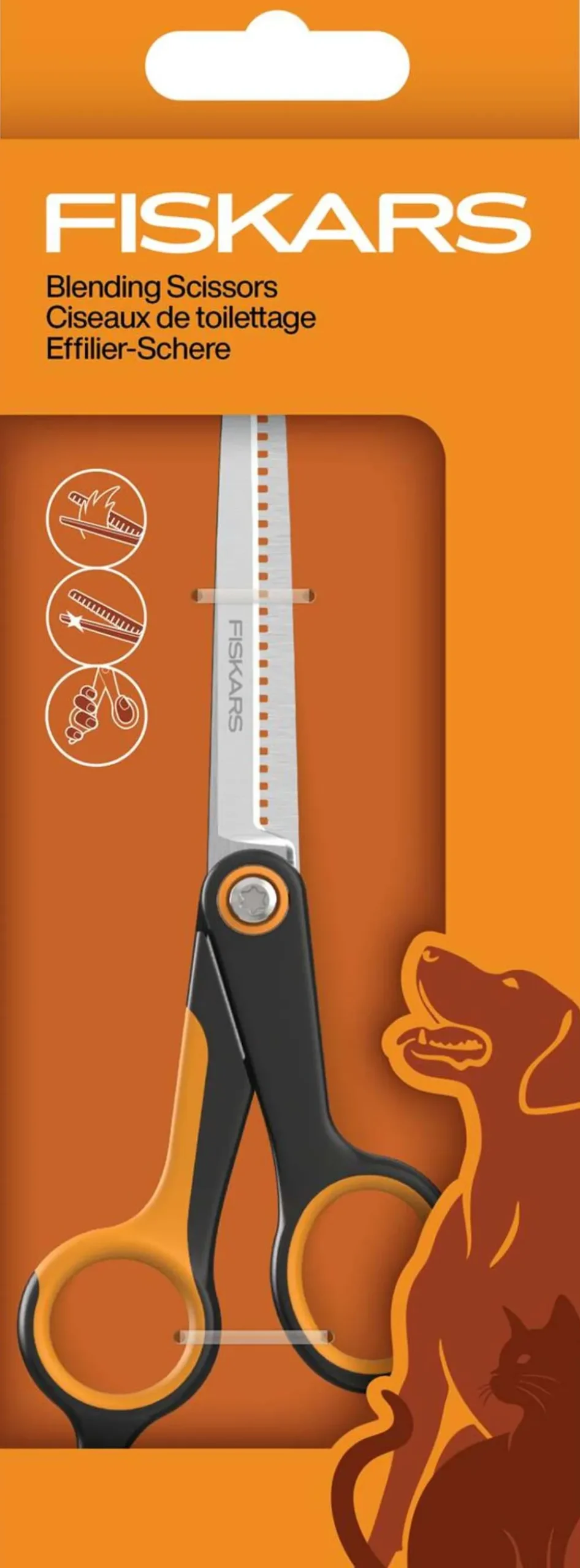 Fiskars lemmikin ohennussakset